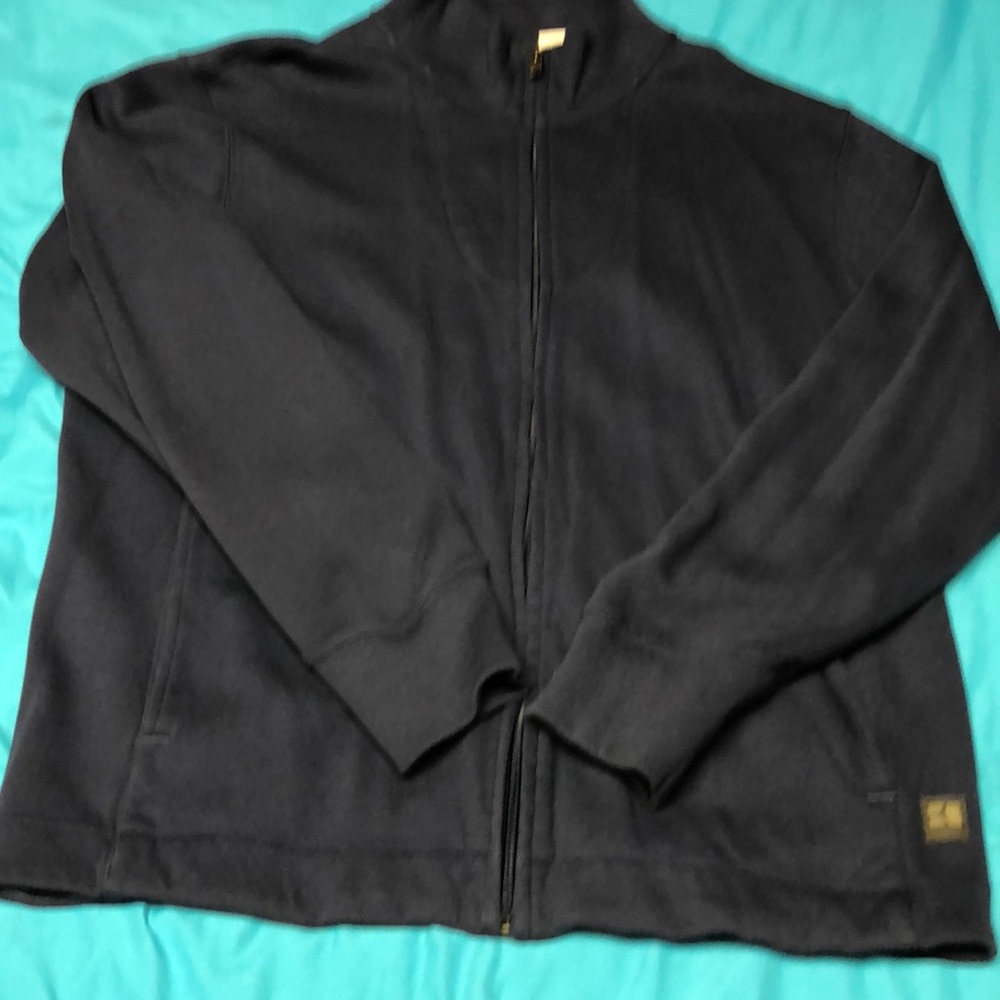 Hugo Boss zip sweatshirt orange label
